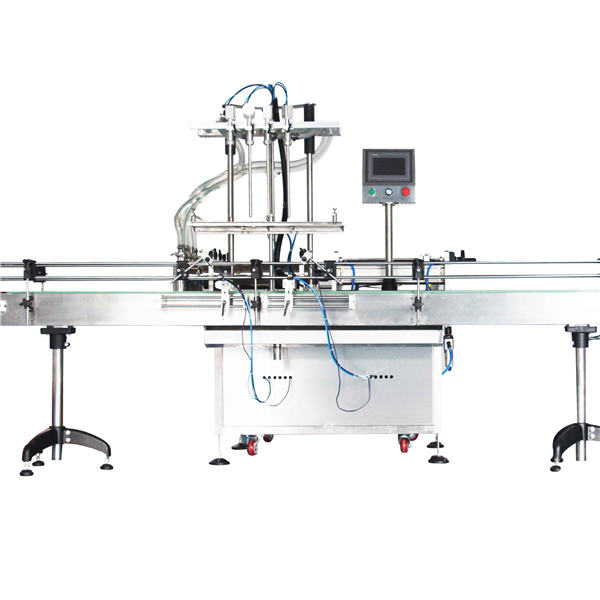 Автомат 8, 10, 12 толгойн Lotion поршений дүүргэлт машин / дүүргэгч